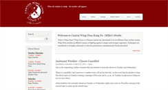 Desktop Screenshot of cantonwingchun.com